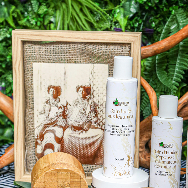 Un bain d’huiles naturel pour des cheveux brillants